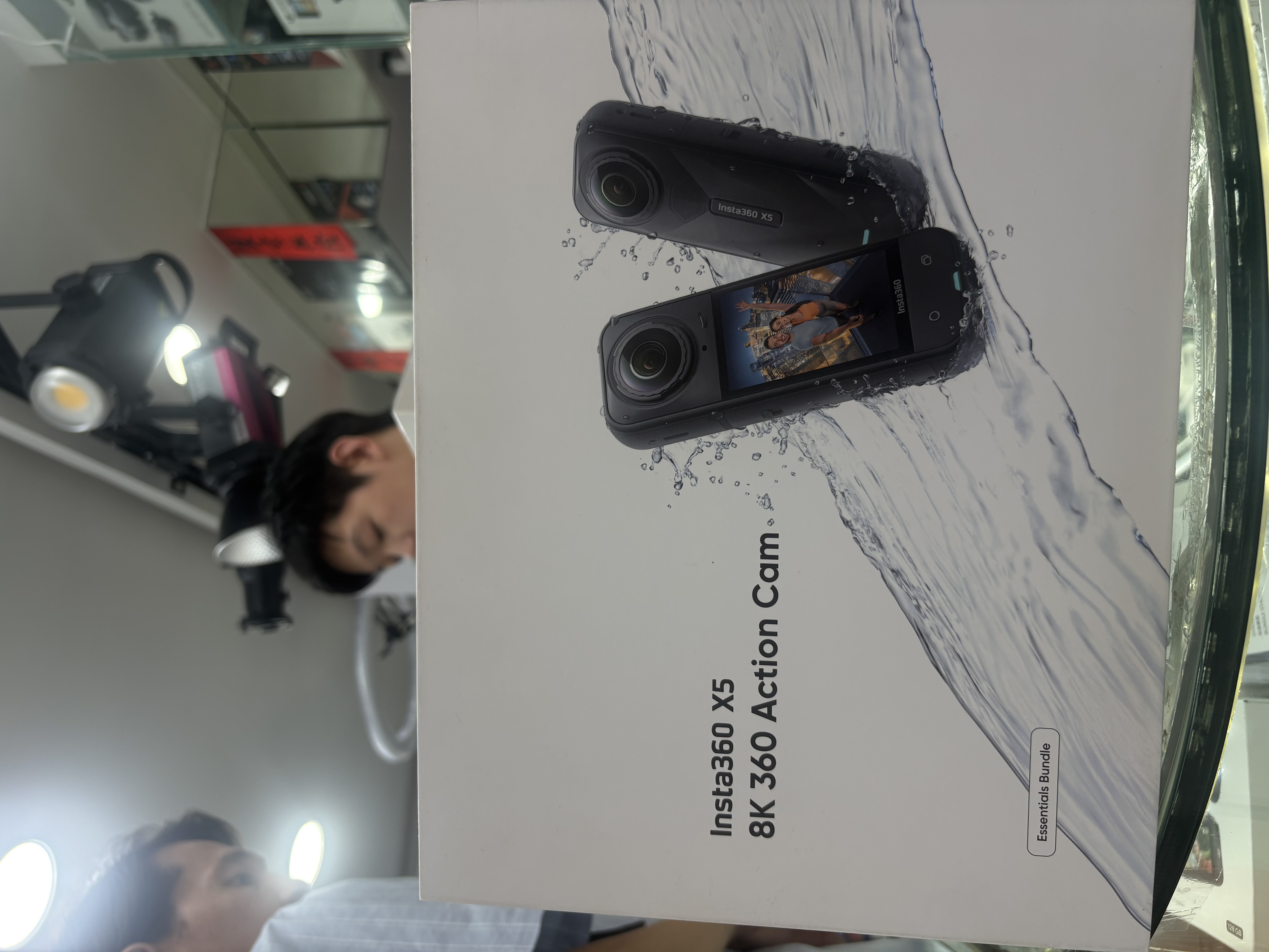Insta360 X5 8K 360 Action Camera — Essentials Bundle